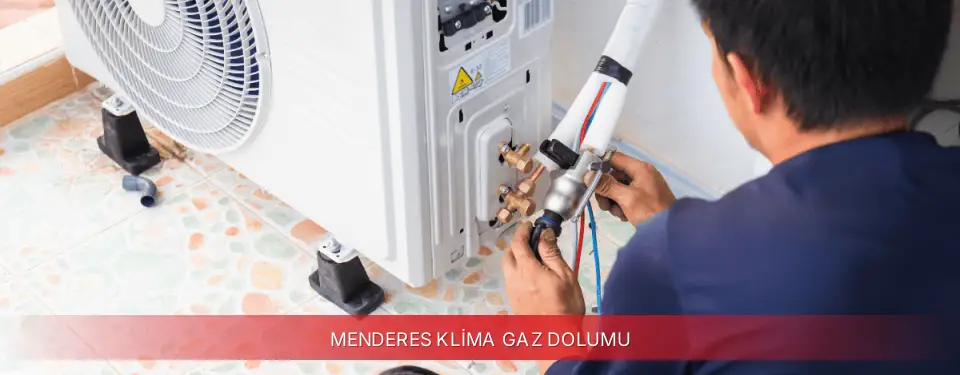 Menderes İlçemi Finlux Klima Gaz Dolumu
